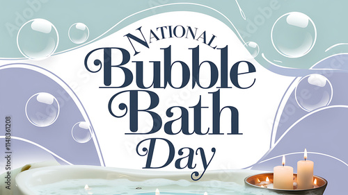 national bubble bath day, photo