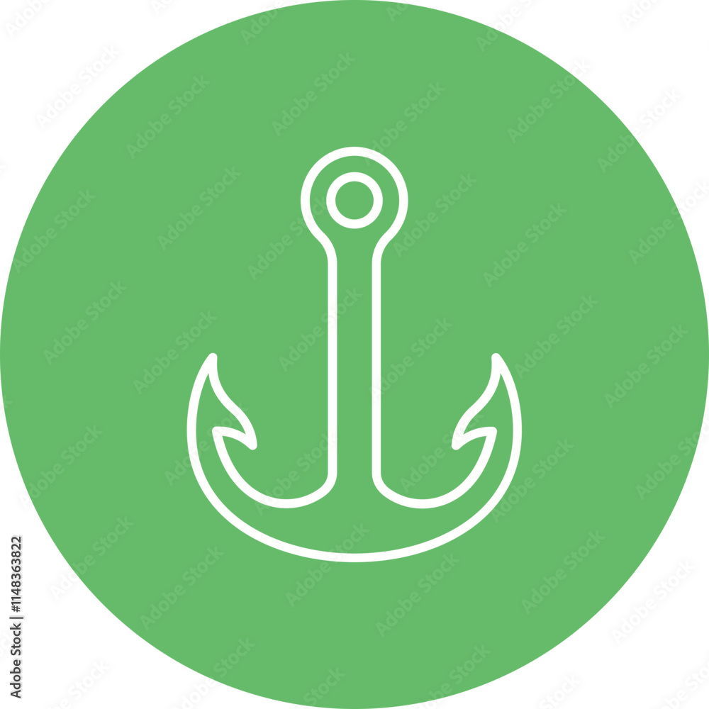 Fish Hook Icon Fish Hook Icon