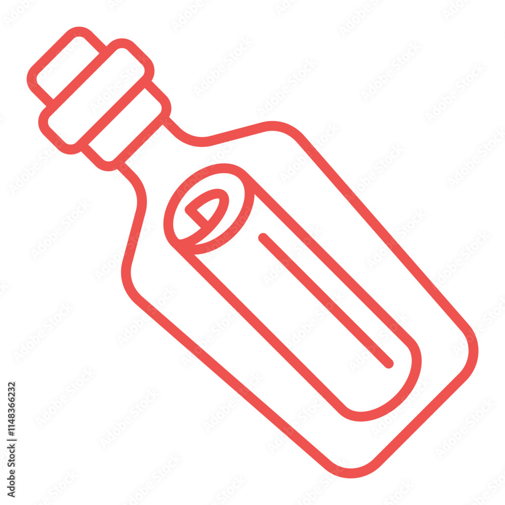 Message In Bottle Icon Message In Bottle Icon