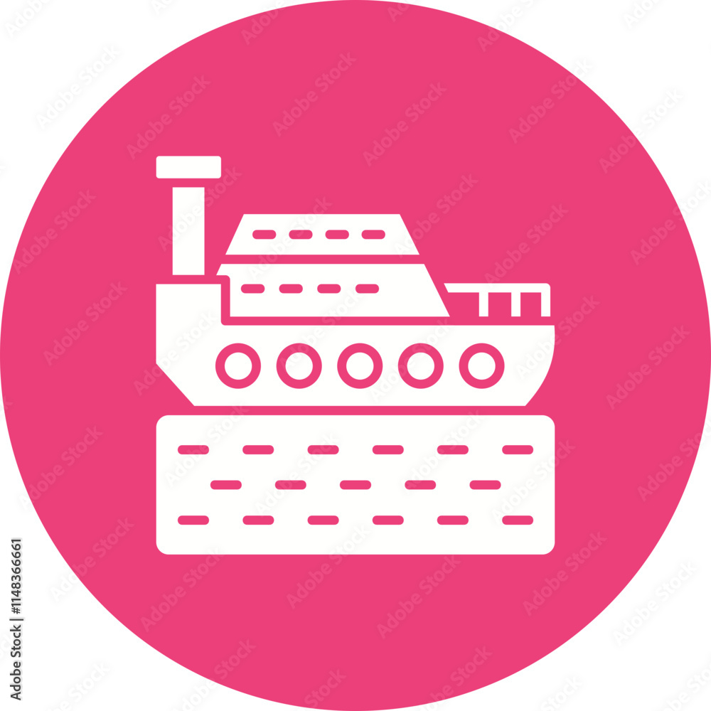 Obraz premium Yatch Icon