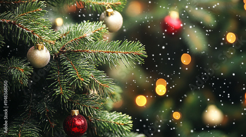 christmas tree zoom background,