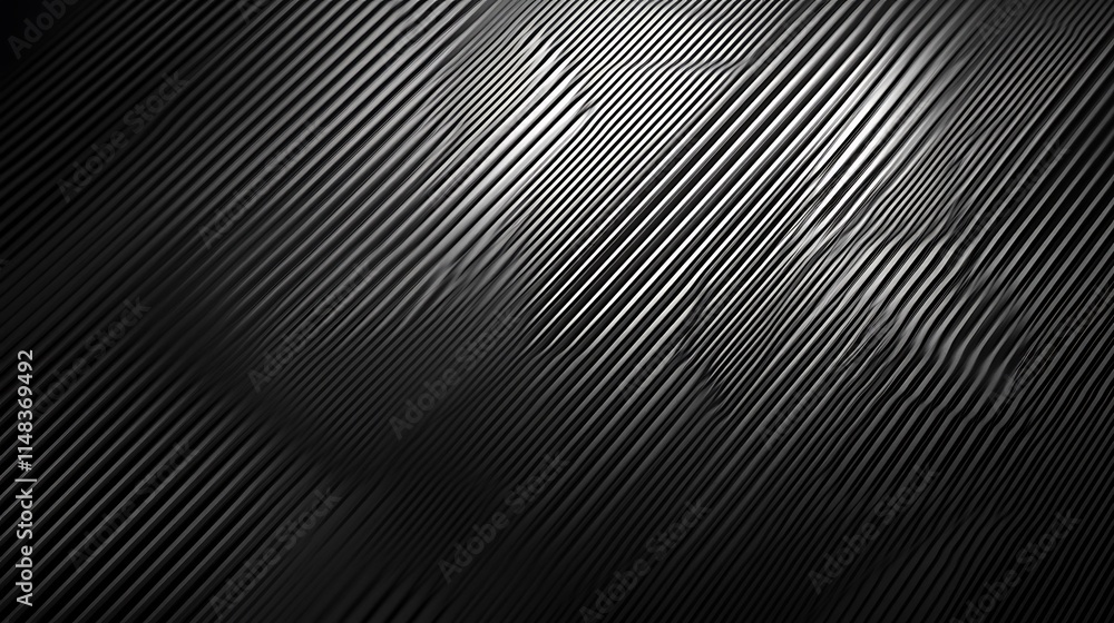 Black textured metallic lines pattern. Black textured metallic lines pattern.