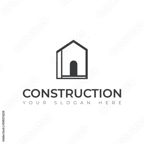 Real Estate construction building Repair logo vector