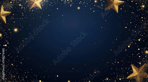 Elegant Snowflake Pattern on a Cool Blue Backdrop