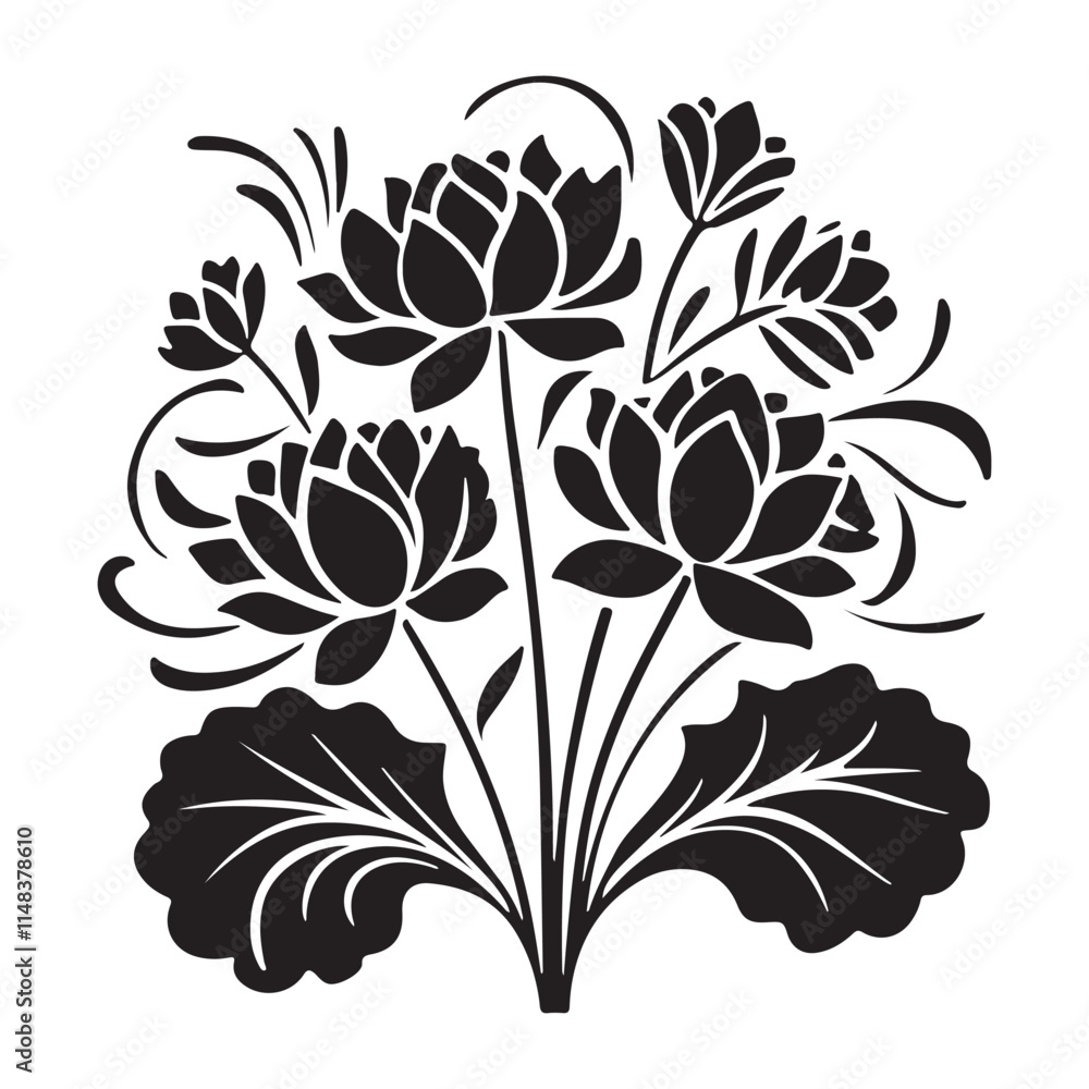 Flower icons set. Abstract flower icons isolated on white background. Flower simple icon flower vector set Beautiful flower vase flower pot silhouette vector illustration isolated on a white backgroun Flower icons set. Abstract flower icons isolated on white background. Flower simple icon flower vector set Beautiful flower vase flower pot silhouette vector illustration isolated on a white backgroun