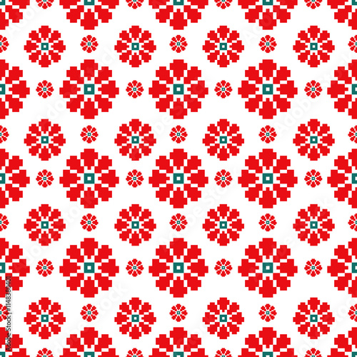 Beautiful seamless pattern design by geometric 