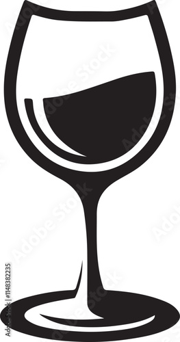 A black and white drawing of a glass with flowers on it
