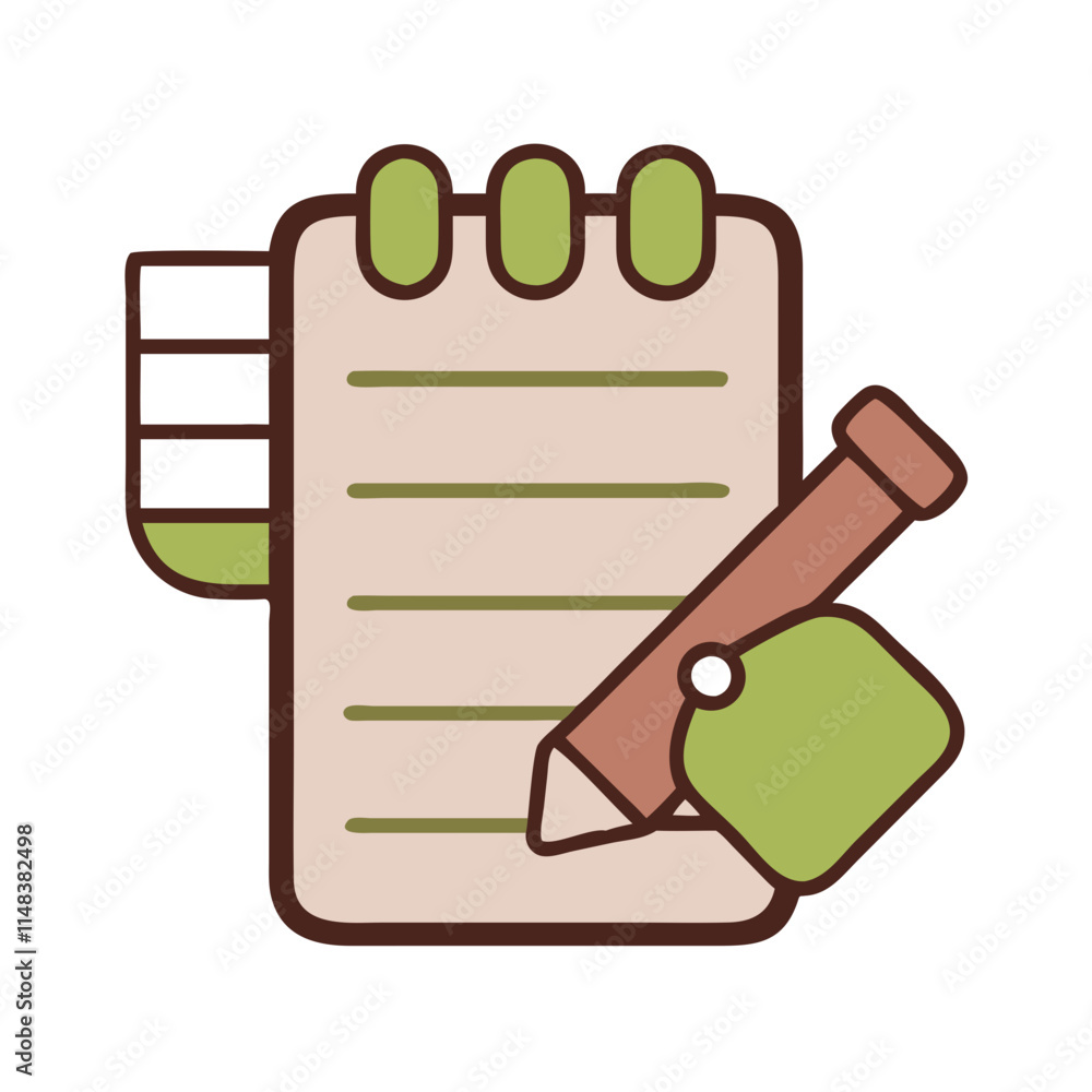 Obraz premium Legal Pad Icon