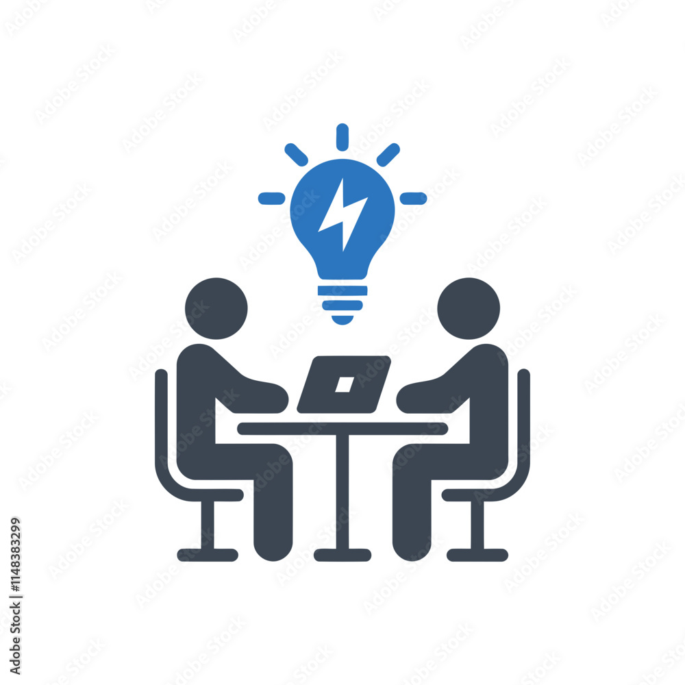 Collaborative Innovation Icon Collaborative Innovation Icon