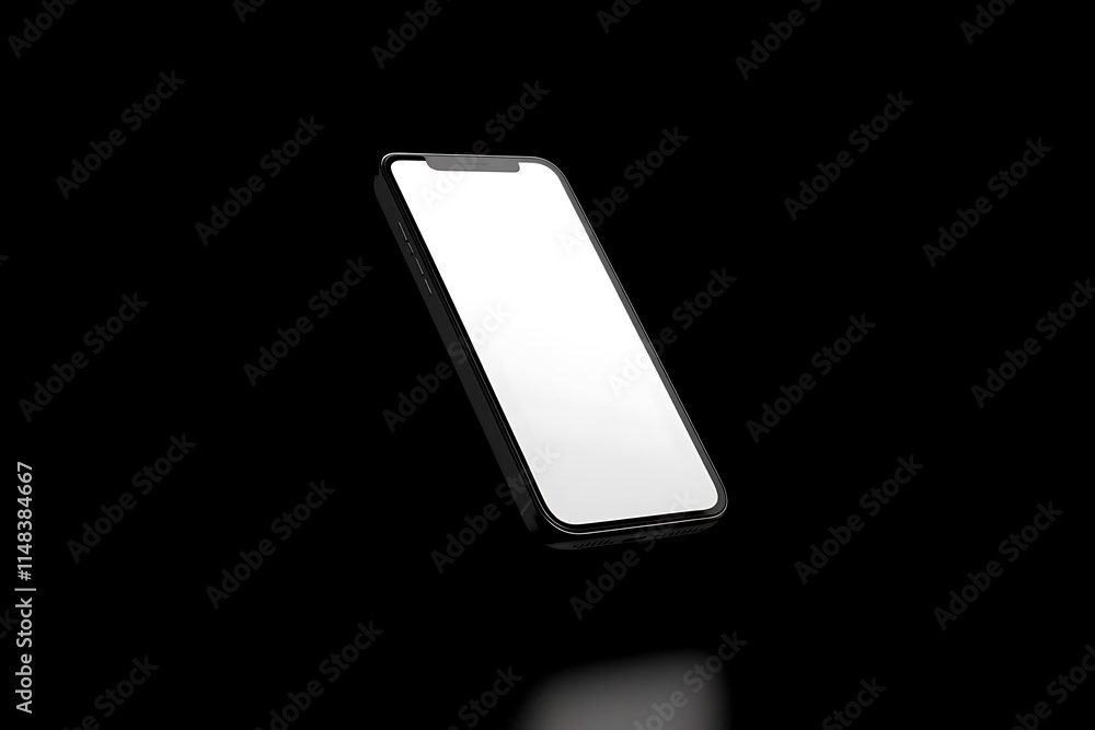 Smart Phone., Blank screen for mockup. Smart Phone., Blank screen for mockup.
