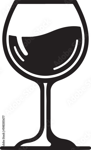 A black and white drawing of a glass with flowers on it
