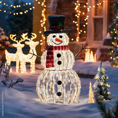 Holiday Christmas Background with Mistletoe Branches,Pinecones, Berries and Snowflakes Abstract Christmas tree stars star hand-made postcard set collection vector art Modern Minimal Vector Holiday Gre