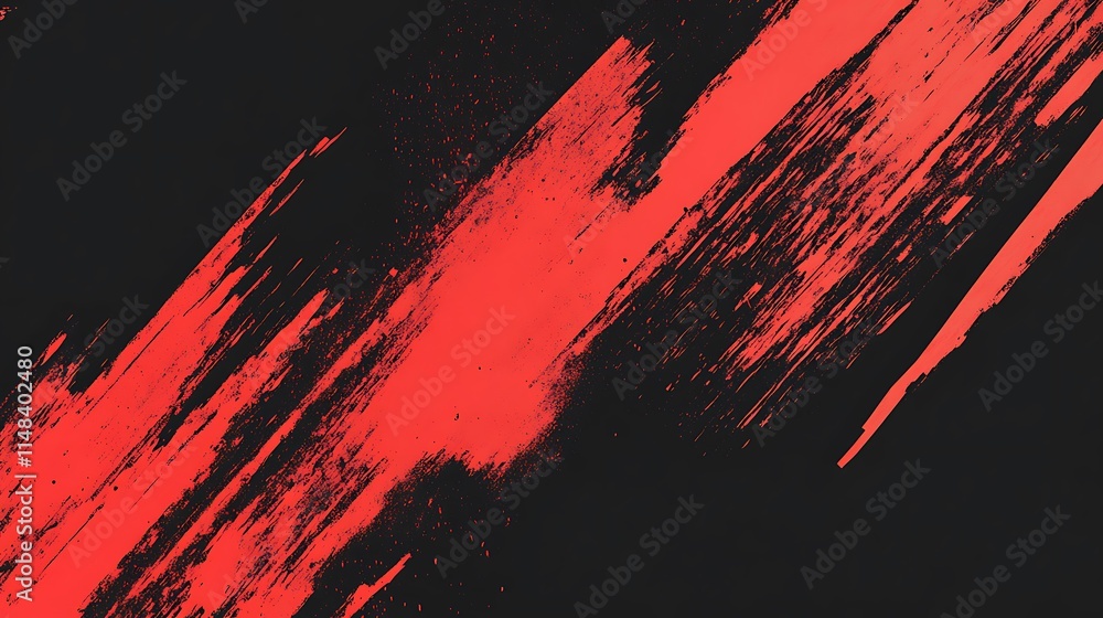 Red streaks on black backdrop. Red streaks on black backdrop.