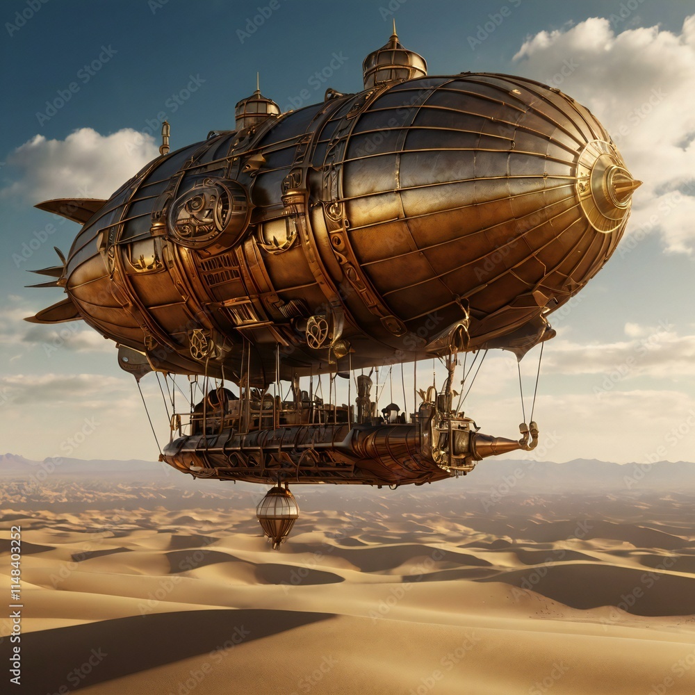 Obraz premium steampunk Generative AI