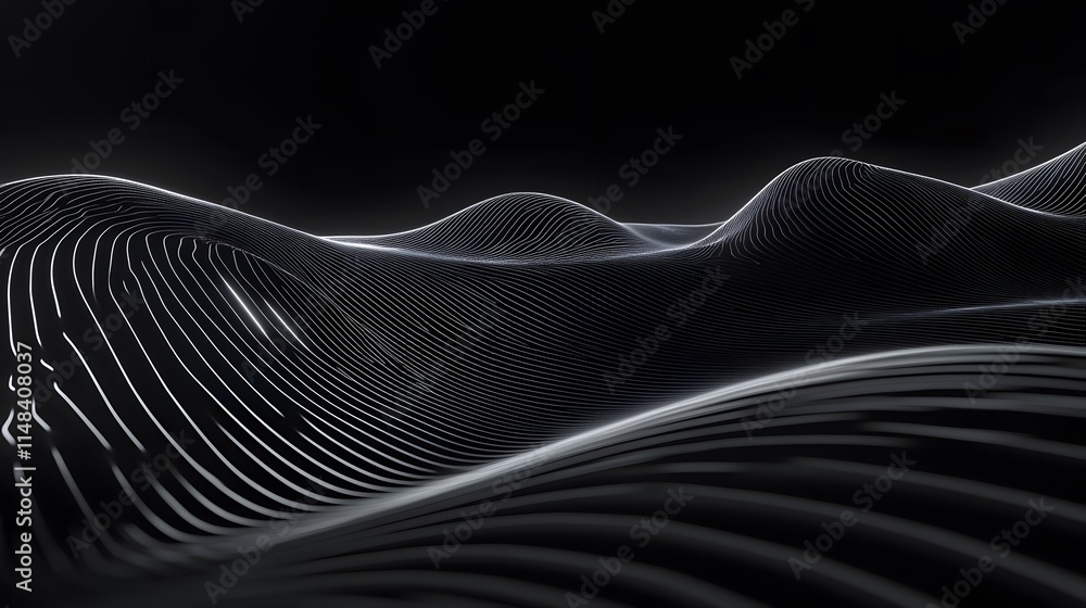 Minimalist Artwork on Dark Background Minimalist Artwork on Dark Background