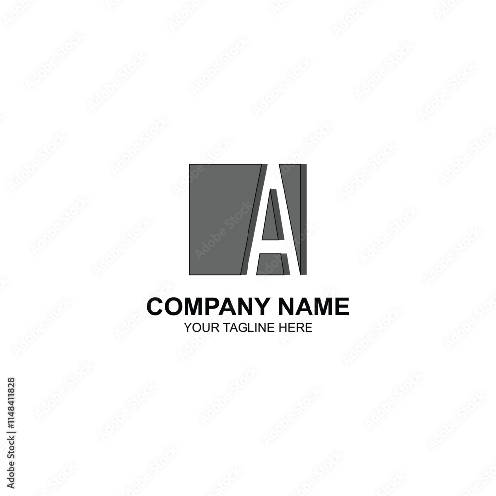 company logo a initial icon with creative vector illustration company logo a initial icon with creative vector illustration