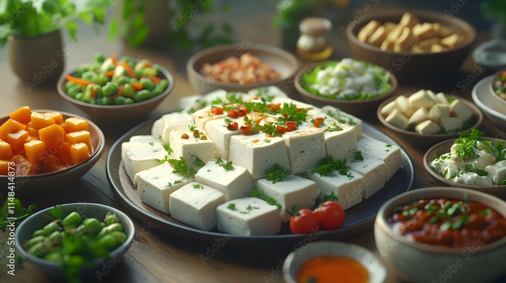 Creative Tofu Dish Presentation Creative Tofu Dish Presentation