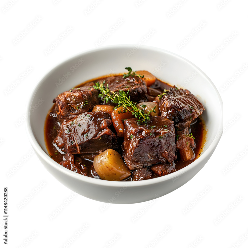 Appetizing Braised beef cheeks Isolated On Transparent Background
Appetizing Braised beef cheeks Isolated On Transparent Background