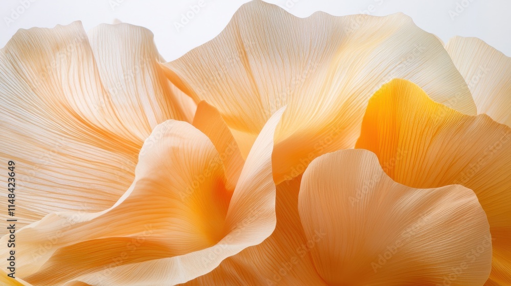 Vibrant orange pop art floral textures studio high-resolution detail contemporary close-up artistic representation Vibrant orange pop art floral textures studio high-resolution detail contemporary close-up artistic representation