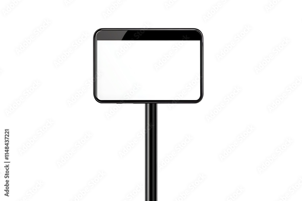 Isolated cellphone held by a selfiestick,illustration. Isolated cellphone held by a selfiestick,illustration.