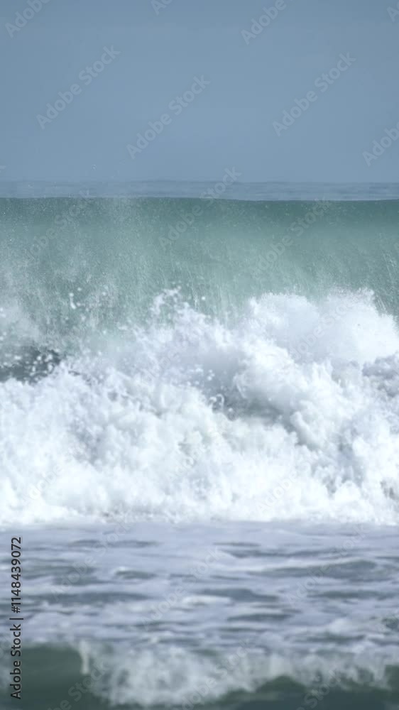 waves on the coast of Hualien City, Taiwan	