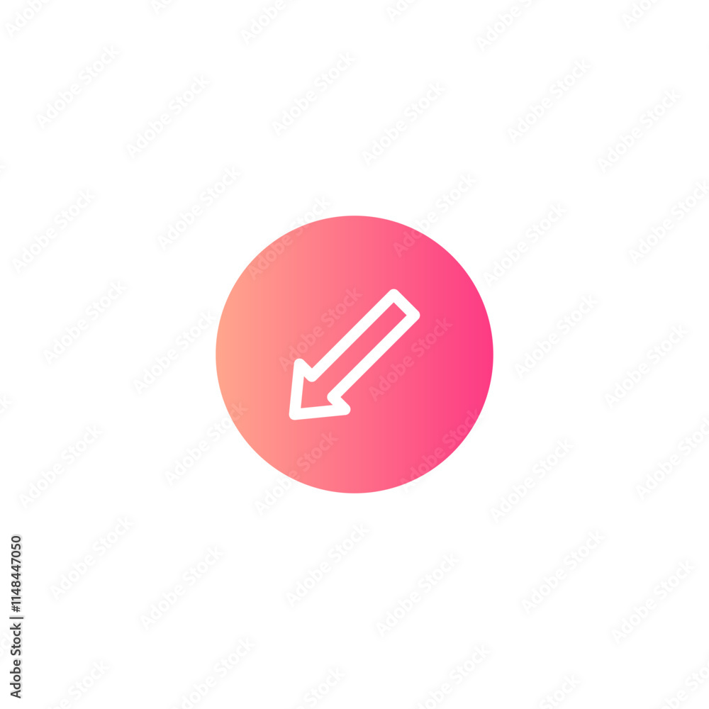 keep left gradient icon keep left gradient icon