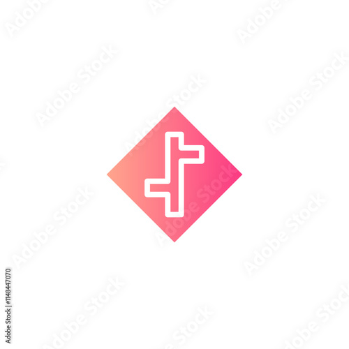 merging gradient icon
