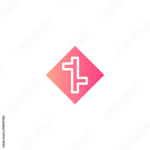 merging gradient icon