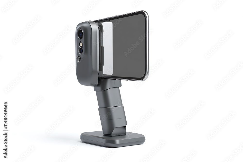 phone closeup with the selfie stick phone closeup with the selfie stick