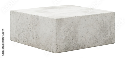 stone podium isolated