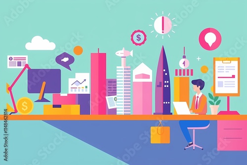 Urban Business Dreamscape 