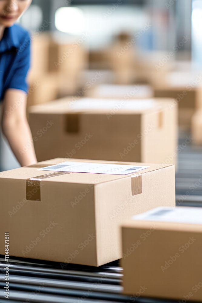 Packaging and shipping operations warehouse environment business process logistics management Packaging and shipping operations warehouse environment business process logistics management