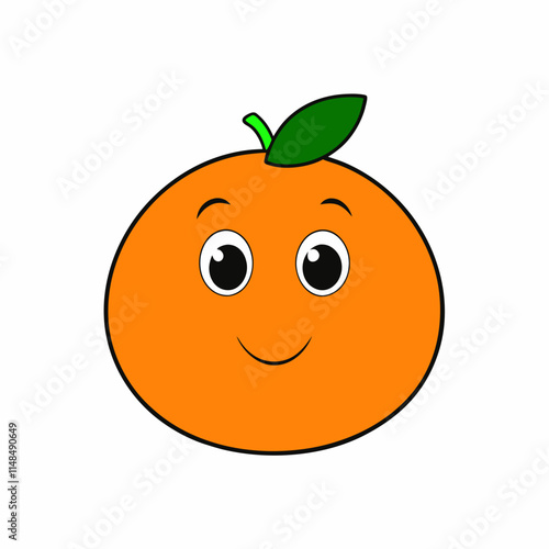 orange fruit character