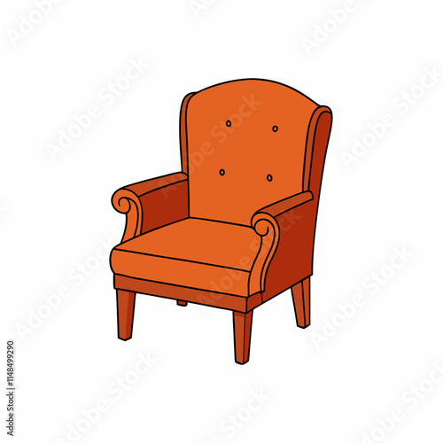 armchair isolated