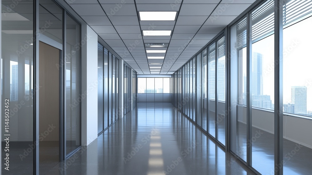 Modern office background, futuristic with glass part, background, banneritions and city views. Modern office background, futuristic with glass part, background, banneritions and city views.