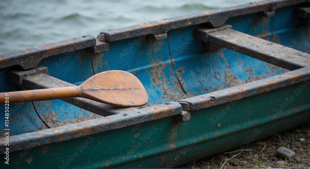 old wooden boat