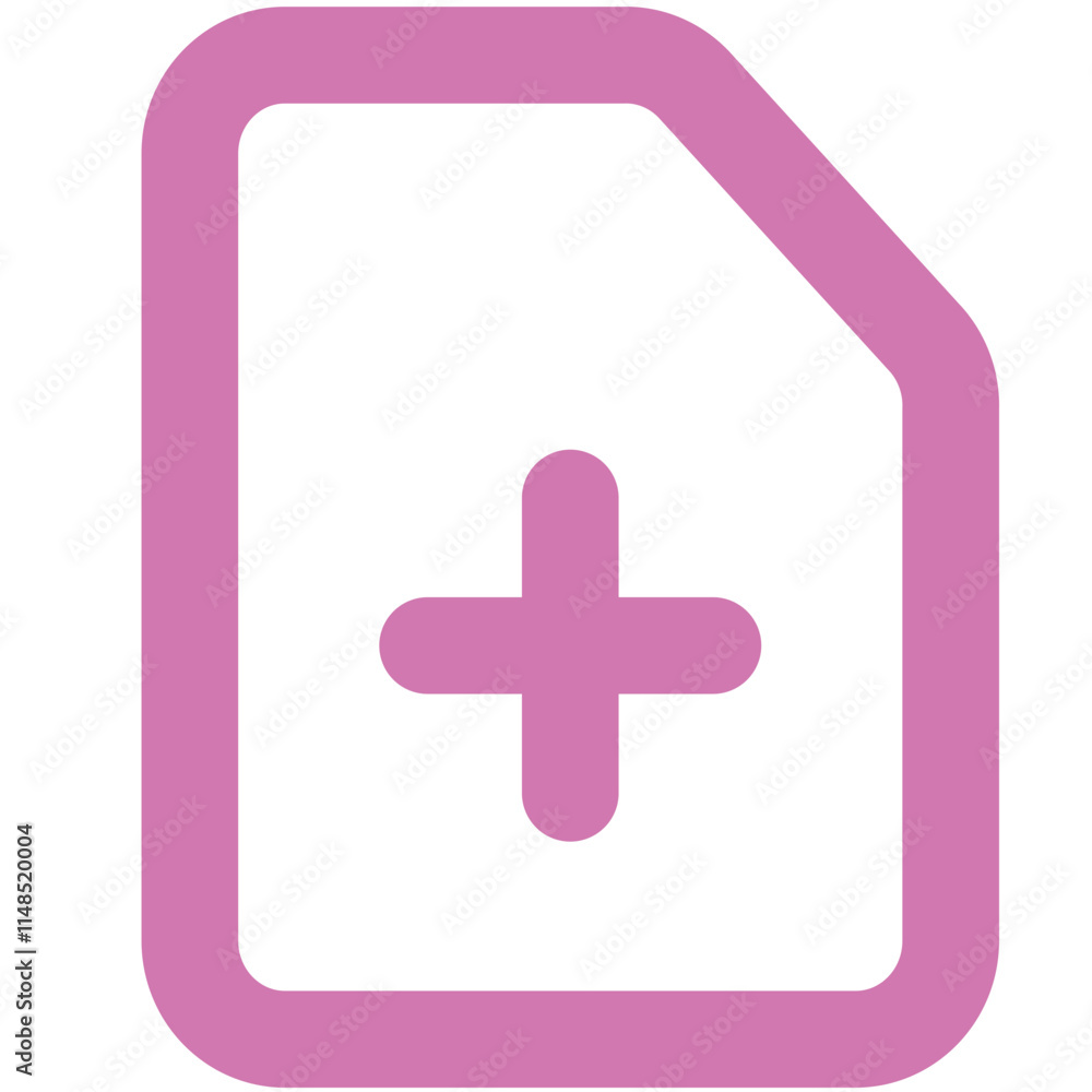 Obraz premium File Add icon design logo