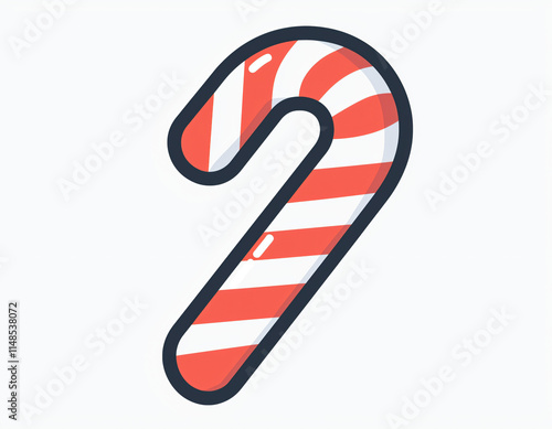 Wallpaper Mural Candy Cane Icon Torontodigital.ca