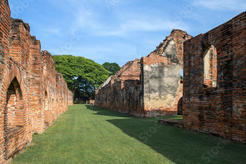 The ruins of King Narai’s Palace, officially named Phra Narai Ratchaniwet is the former photo