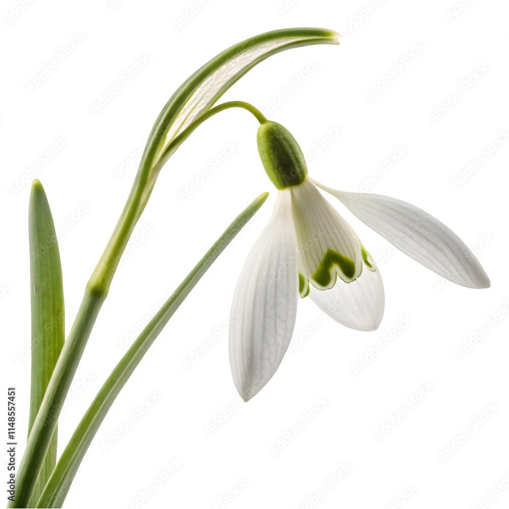 Bright bouquet of blooming galantus Bright bouquet of blooming galantus