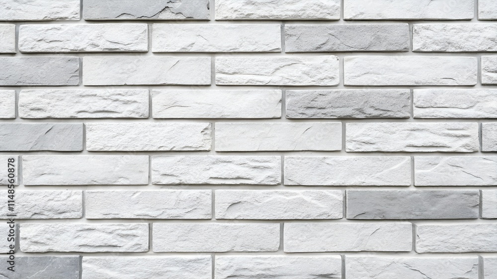 White brick wall texture background for stone tile block painted in grey light color wallpaper modern interior and exterior and backdrop design White brick wall texture background for stone tile block painted in grey light color wallpaper modern interior and exterior and backdrop design