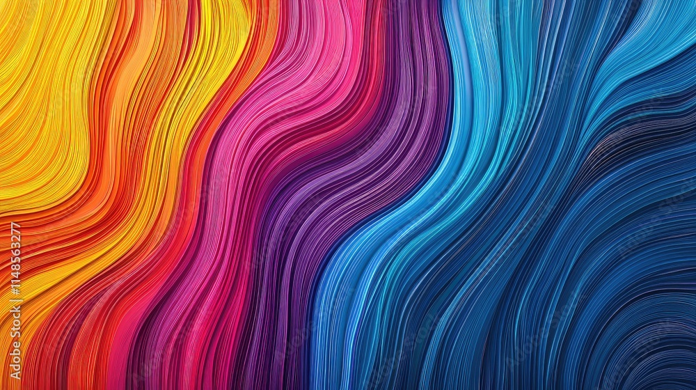 Gradient background with overlapping linear patterns, transitioning smoothly between bold colors. Gradient background with overlapping linear patterns, transitioning smoothly between bold colors.