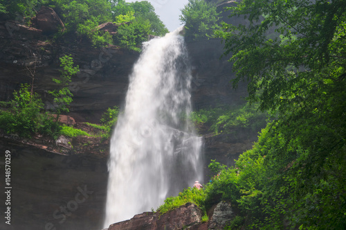 Kaaterskills falls in Haines Falls New York