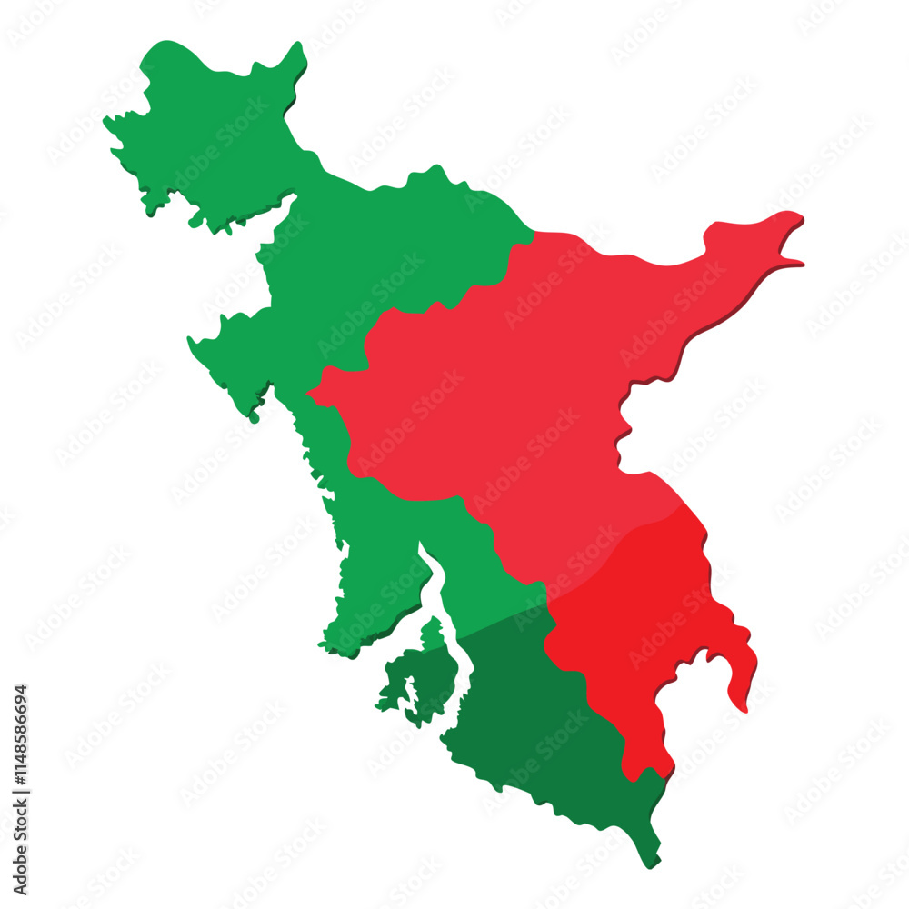 Obraz premium map vector file 