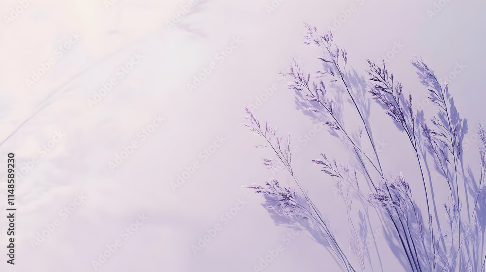 A soft, pastel-colored background featuring delicate, wispy plants. A soft, pastel-colored background featuring delicate, wispy plants.