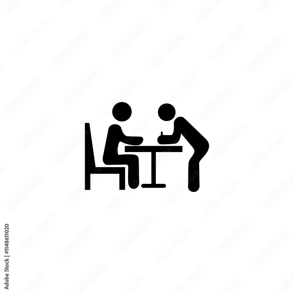 People regiester or registration Icon vector simple element illustration People regiester or registration Icon vector simple element illustration