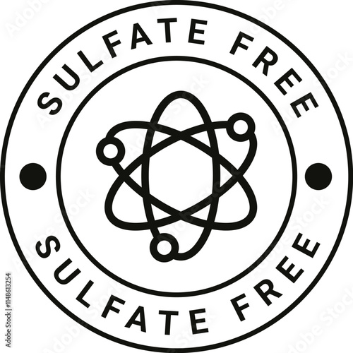 sulfate free icon