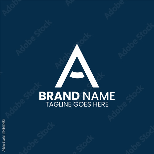 Elegant A Letter Logo Template