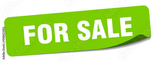 FOR SALE sticker