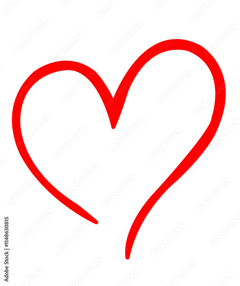 Heart clip art design on plain white transparent isolated background for card, shirt, hoodie, sweatshirt, apparel, tag, mug, icon, poster or badge Heart clip art design on plain white transparent isolated background for card, shirt, hoodie, sweatshirt, apparel, tag, mug, icon, poster or badge